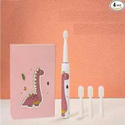 Smilebaby Electric Kids Toothbrush with 3 Brushing Modes & Rechargeable Battery, (Pink) Electric Toothbrush-image-23