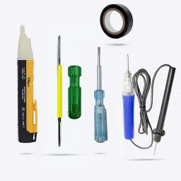 Voltage Tester with Electrical Tape+Line Tester+Continuty Tester+Screwdriver Analog Voltage Tester-14