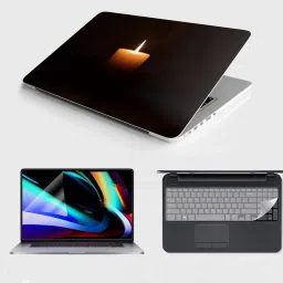 SDM 3in1 Combo 15.6 Inch 3m Laptop Skin, Screen Guard, Key Protector Combo Set (8k ultra hd-printed-001) for all 15.6 inch laptop skin Combo Set013 Combo Set-image-56
