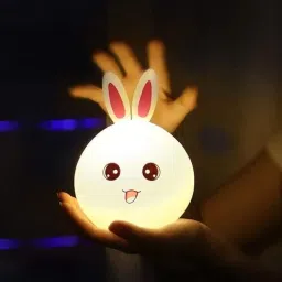 Cute Silicone Panda Lamp Colour Changing Touch Sensor Use Baby Bedroom Decor Night Lamp-0