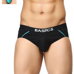 BASIICS by La Intimo Men Pack of 2 Briefs BCSBR090B024-1