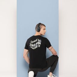 Slazenger Typography Printed Pure Cotton Sports T-shirt-image-96
