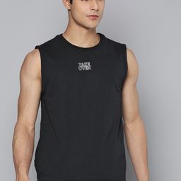 HRX by Hrithik Roshan Men Black & White Printed Sweatshirt-picture-38
