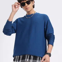 glitchez Cozy Textured Knit Long Sleeve T-shirt-image-31