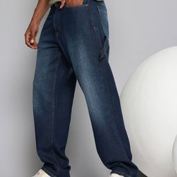 Aeropostale Men Baggy Fit Light Fade Pure Cotton Jeans-picture-28