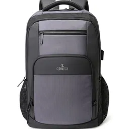 THE CLOWNFISH Anti-Theft Backpack with USB Charging Port-12