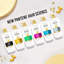 Pantene Set of 2 Hair Science Lively Clean Shampoo with Pro-Vitamins & Vit C - 650ml each image 2