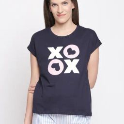 Dreamz by Pantaloons Navy Printed Top-picture-15
