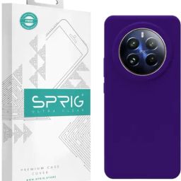 Sprig Back Cover for Realme 12 Plus 5G (Purple)-image-53