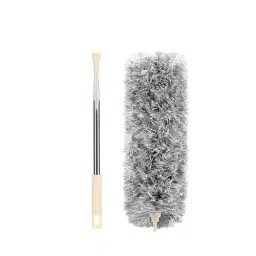 DeoDap 254 cm (100 inch) Length ‎Stainless Steel Grey Telescoping Feather Duster, 1279-image-12