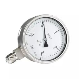 RS Pro G 1/2 Analogue Pressure Gauge 3bar Bottom Entry 100 mm Outside Diameter-picture-36