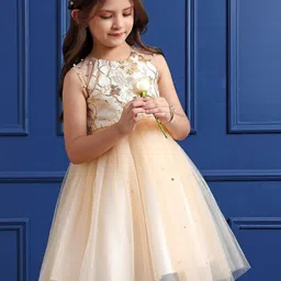 Mark and Mia Embellished Girls Fit & Flare Dress-image-31