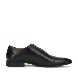 Louis Philippe Men's Black Oxford Shoes-picture-30