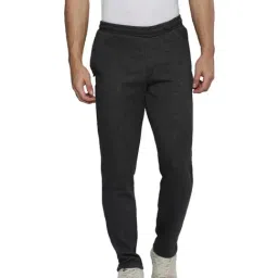 ALCIS Grey Cotton Slim Fit Trackpant-image-77