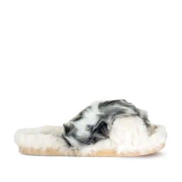 London Rag Women's White Cross Strap Sandals-image-49