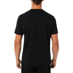 Asics Jet Black Printed T-Shirt-image-38