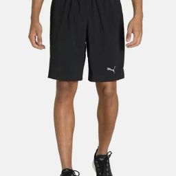 Puma Black Regular Fit Shorts-image-115