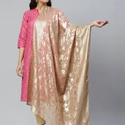 Aurelia Beige Printed Dupatta-picture-15