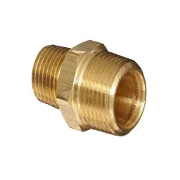 Merababa Brass Reducing Nipple 3/4" Male X 1/2" Male (NPT Thread) for Pipe Fitting (Pack of 2)-image-68