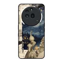 QRIOH Women Quirky Printed Nothing Phone 3a Pro WishFlare Glass Case Mobile Accessories-image-102