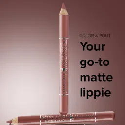 Character Revolution Matte Lipstick Lips To Die For RL009 - 3 gm image 5