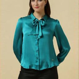 Allen Solly Green Regular Fit Shirt-image-76