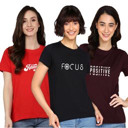 Adyavastram Women Printed Pockets T-shirt-image-35