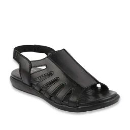 MediFeet Women's Black Back Strap Sandals-image-12