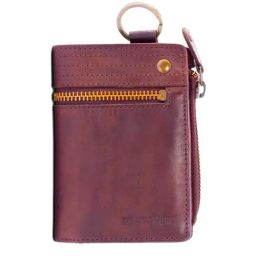 KOMPANERO Harvey Brown Solid Bi-Fold Wallet-image-46