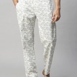 Urban Scottish Grey Regular Fit Printed Nightwear Pyjamas-picture-27
