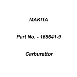 Makita Carburettor Suitable For EH025F, Part No 168641-9-16