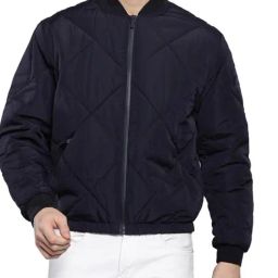 Calvin Klein Navy Blue Regular Fit Quilted Quilted Jacket-picture-35
