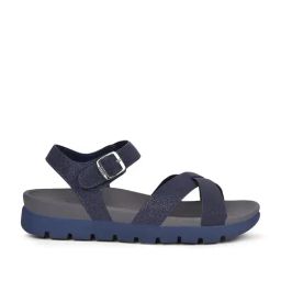 Scholl Women's Blue Ankle Strap Sandals-picture-25