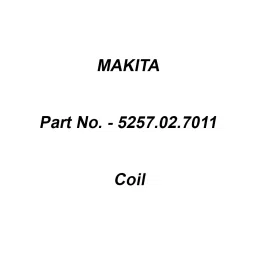 Makita Coil Suitable For RBC2510 (Replaced by 168671-0), Part No 5257.02.7011-21