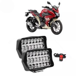 Cartronics 21 LED Fog Light With On/Off Switch for Yamaha Fazer 25 White(Set of 2 Pcs)-11