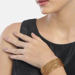 YouBella Gold Plated Traditional Bangle Set-10