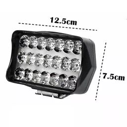 Cartronics 21 LED Fog Light With On/Off Switch for Yamaha Fazer 25 White(Set of 2 Pcs) image 3