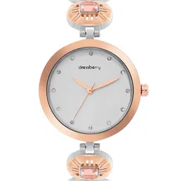 DressBerry Women Brass Embellished Dial & Wrap Around Straps Analogue Watch MFB-DB25-1C-image-90