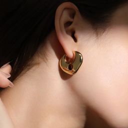 SOHI Contemporary Hoop Earrings-63