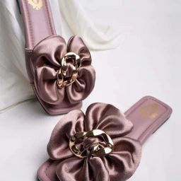 Shoetopia Kids Mauve Casual Slides-image-10