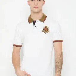 Duke White Slim Fit Polo T-Shirt-picture-36