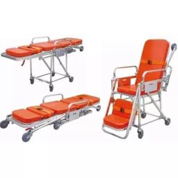 Wellsure Healthcare Aluminium Ambulance Stretcher Cum Wheelchair WSH-1458-image-46