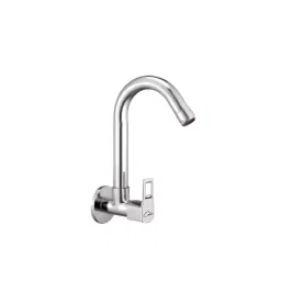 CASLLA Sink Cock with Swinging Spout Cozi Series Brass Chrome Finish Silver, CZ-CHR-762321-picture-17
