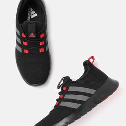 ADIDAS Men Black & Grey Woven Design Raygun Running Shoes-picture-40