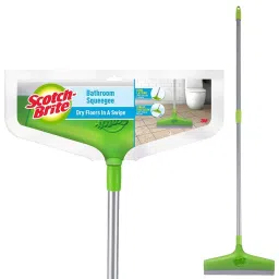 Scotch-Brite Plastic Squeegee Bathroom Wiper Silver for Floors & Tiles, (Pack of 12)-picture-8