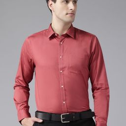 Blackberrys Pure Cotton Slim Fit Formal Shirt-image-94