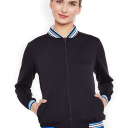 Belle Fille Women Black Solid Lightweight Tailored Jacket-image-82