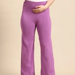 Blush 9 Maternity Women Knitted Maternity Palazzos-image-56