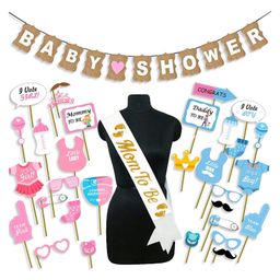 Party Propz Baby Shower Decorations Props Material Set - Pack of 31-image-12