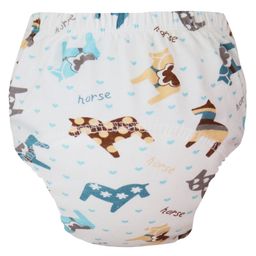 Bembika Babies Cotton Potty Training Pant Trojan Horse Print Large - Multicolor-10